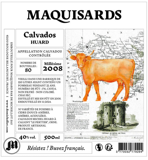 Cuvée n°2 Maquisards - Calvados Michel Huard - Maquisards
