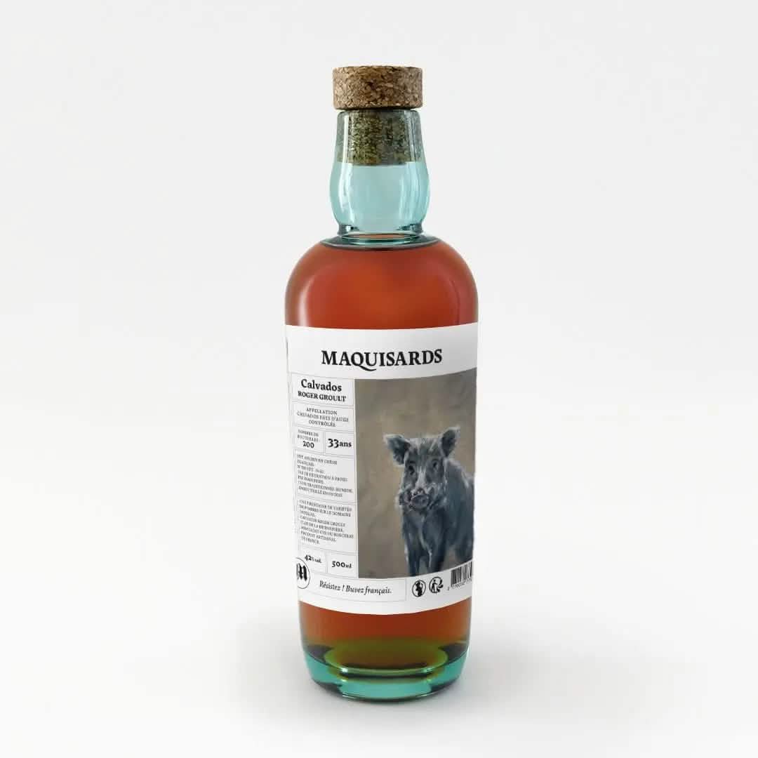 Cuvée n°8 Maquisards - Calvados AOC Roger Groult 33ans - Maquisards